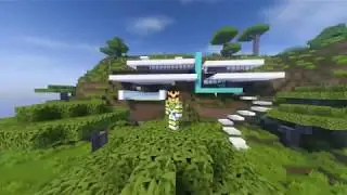 Minecraft Modern Moutain House Showcase #1