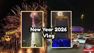 New Year 2026 Vlog Firework in Dubai vlog||#newyear2026 #dubaifireworks