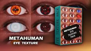 Customize Your Metahuman Eye Textures With This Free Naruto Shippuden Texture Pack