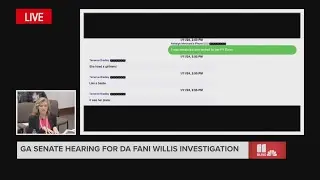Text messages from Nathan Wade's former law partner show he knew about relationship