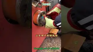 BSM-40 Electric Motor Recycling Machine Feedback | Efficient Electric Motor Wrecker For Sale
