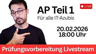 AP Teil 1 Livestream zur Pr&uuml;fungsvorbereitung