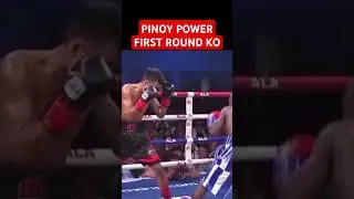 #pinoypower punch#firstround ko#sports#boxing