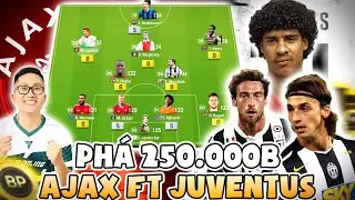 Ph&aacute; Bay 250.000 Trong 1 Nốt Nhạc I Love X&acirc;y Dựng Si&ecirc;u Đội H&igrave;nh JUVENTUS Mix AJAX Khủng Nhất FCO