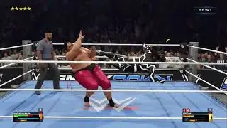 WWE 2K25 Yokozuna bugged out lol, MyFaction World Tour Japan