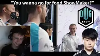 Caedrel Reacts To C9 Perkz Joking Around With ShowMaker And Damwon Players!!