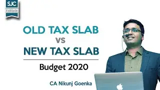 Old vs New Tax rate - Analysis by CA Nikunj Goenka sir | SJC