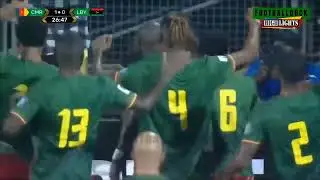 Cameroon 3-1 Libya World cup qualification 2026 Vincent Aboubakar goal 2025/3/25