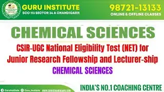 CSIR NET Chemistry Syllabus Discussion By Dr. Deepa Mam| Guru Institute| Best Net Chemistry Class|