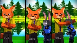 Minecraft - JJ GIRL LOVE NICK-! - Zootopia 2   || Tiny Craft