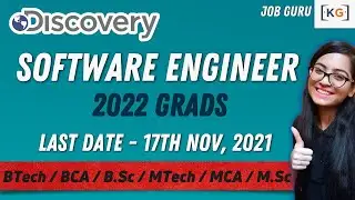 Chance to work at Discovery !!