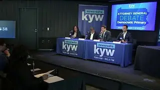 Democrats vying for Pa. Attorney General met for a debate ahead of Tuesday's primary