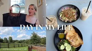 home vlog🏡 new car, the granola bar, longchamp unpacking + more