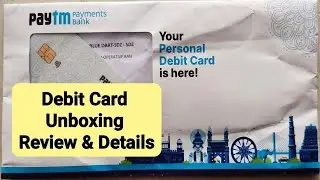 paytm payment bank debit card unboxing | paytm atm card unboxing | paytm debit card unboxing 2021