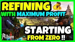 How to DOUBLE YOUR SILVER with refining and transporting in Albion Online  - No foco, no premium !!!