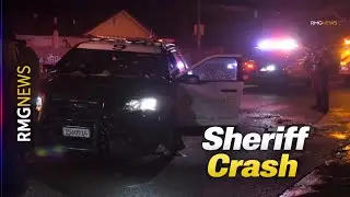 Deputy Involved in Traffic Collision in Santa Clarita Valley
