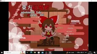 Trying to play Not EoSD by Daikoko (Part 1)