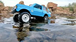 RC Off Road Land Rover 1979 4x4 Scale 1/12 Adventure firs test