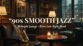 90s Smooth Jazz Midnight Lounge &mdash; Retro Late Night Mood