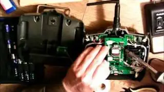 Spektrum DX7 switching reg mod