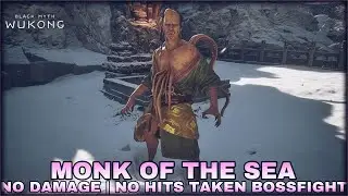 Black Myth Wukong Monk of The Sea Boss Fight (No Damage Taken)