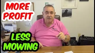 Mow Less Grass, Make More Profit! Why Mowing is Killing Your Lawn Business