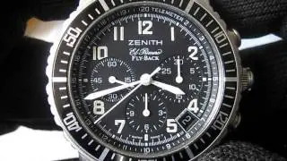 Zenith EL Primero Rainbow Flyback Chronograph Ref.02.0470.405 No.10199x Function Testing