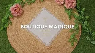 Mouchoir dentelle Bapt&ecirc;me collection 