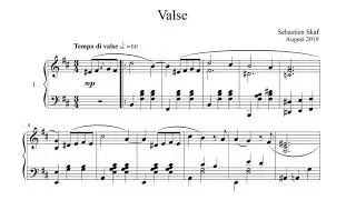 Five Pieces for Piano  |  Original composition