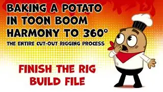 14 Finish the Rig Build File | The Baked Potato Rigging Course