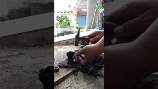 pasang cross joint kopel pakai alat seadanya