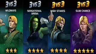 Longshot and She hulk arena cutoff prediction - MCOC