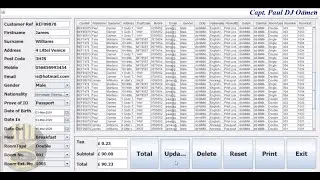 How to Create Hotel Management System with SQL Database in Java using Eclipse - Full Tutorial