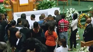 Funeral in Baltimore for suspect killed in custody