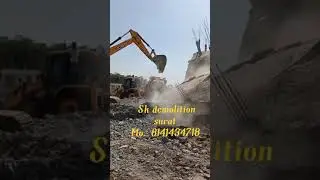 #skdemolitionSurat high rise building very dangerous demolition