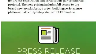 LEED AP BD+C Exam Preparation: New Pricing for LEED Project Registration