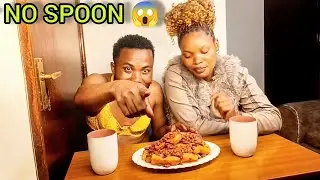 👉 No Spoon, No Mercy 😱 African Food Challenge