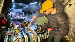2 NIGHT WINTER TRUCK CAMPING SKI TRIP