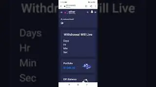 how to withdraw Eifi token #eifi_token