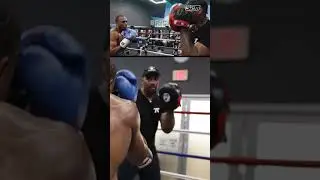 Light Heavyweight Prospect Kareem Hackett training at Brickhouse Boxing Club