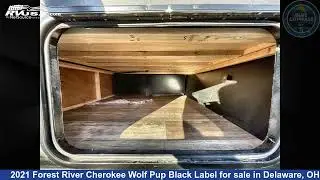 2021 Forest River Cherokee Wolf Pup Black Label Travel Trailer RV For Sale in Delaware, OH