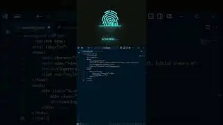 fingerprint scanner code in html css 