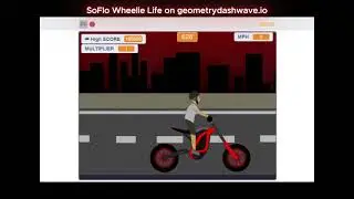 geometrydashwave.io Soflo Wheelie Life