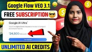 💥Google Flow FREE Subscription 😱 | Google Flow VEO 3.1 FREE SUBSCRIPTION | Google VEO 3.1