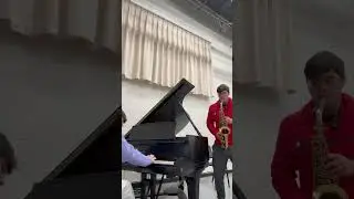 Auto Saxophone jam with pianist #saxophone #saxophonesolo #jamsession #improvisation