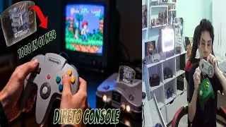 REVISINTADO Jogos Retro Aleatorio Direto Video Gamer Nintendo 64 #shorts