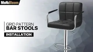 MoNiBloom - Bar Stool - A02-ST-005 Series - Assembly/Installation Guide