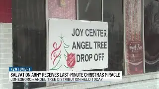 Salvation Army Angel Tree distribution gets last-minute Christmas miracle