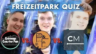 Coastermatics vs. German Coaster Fan vs. ParksandFunfair | Achterbahn & Freizeitpark-Quiz