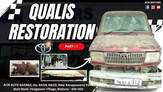Complete Restoration of Toyota Qualis: Bringing the Classic Back to Life